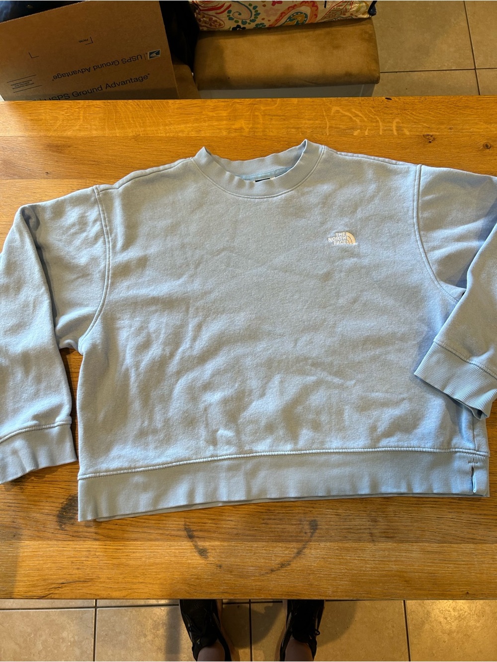 The North Face Women’s Crewneck Sweatshirt - Light Blue